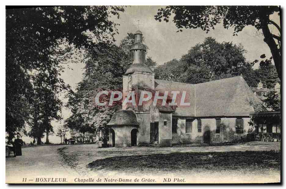 CPA Honfleur Chapelle De Notre Dame de Grace