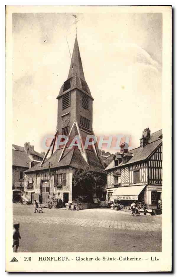 Honfleur — Clocher de Sainte-Catherine — LL. n°196