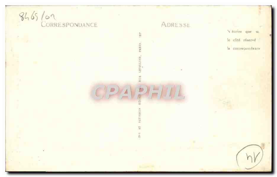 Honfleur — Clocher de Sainte-Catherine — LL. n°196 — Reverso