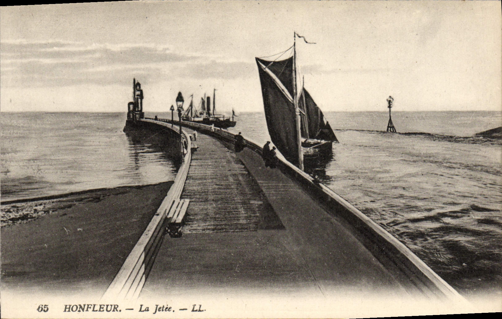 Honfleur — La Jetée — LL. — n° 65