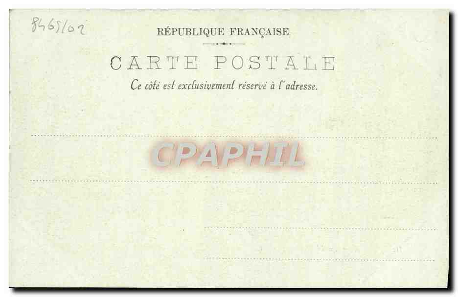 Honfleur — La Lieutenante — LL. — Rückseite