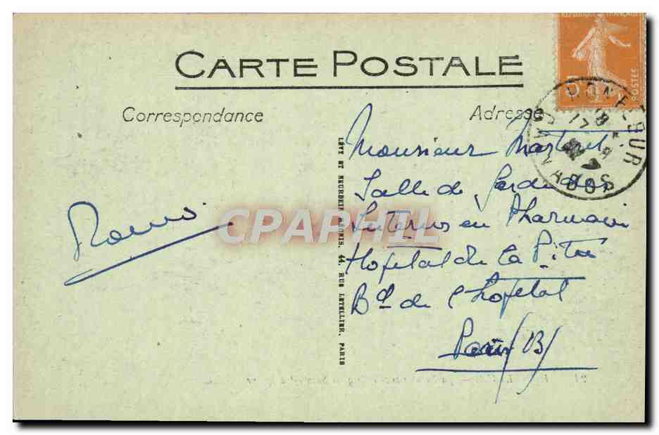 Honfleur — La Lieutenance et le quai Sainte-Catherine — LL. — N°21 — Reverso