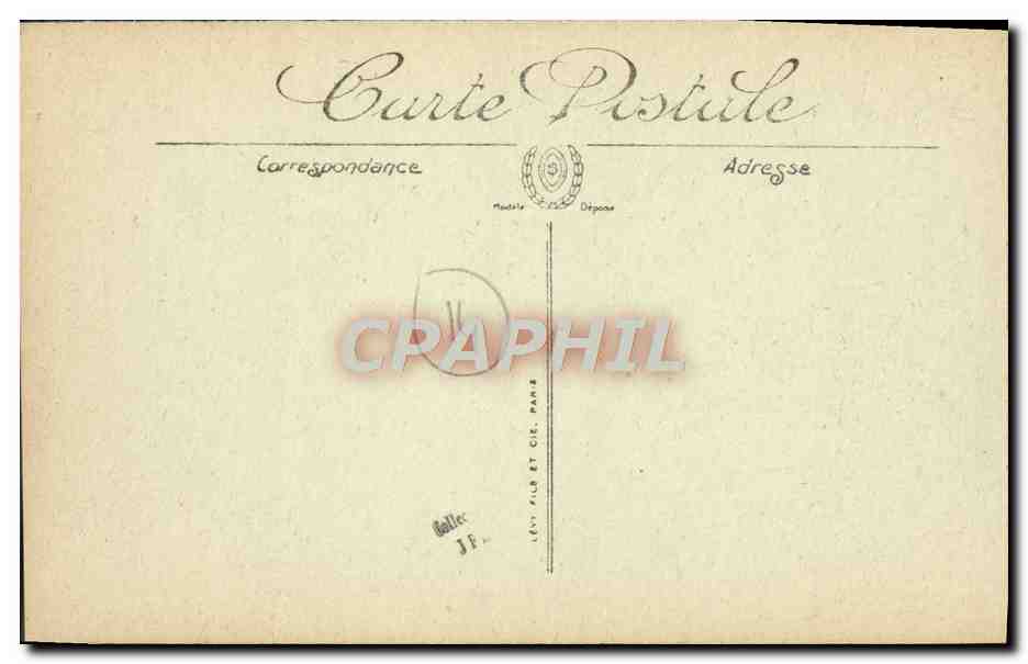 Honfleur — Le Port vu de la Lieutenante — LI. — Verso