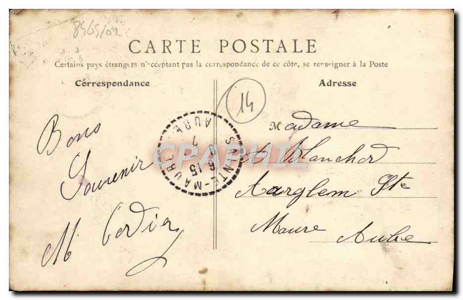 Honfleur — Vue générale — B.F., Paris — Reverso