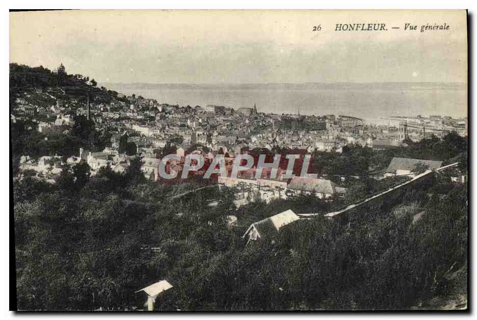 Honfleur — Vue générale — éditeur non identifié, n° de série 26