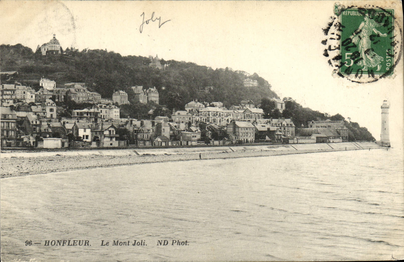 Honfleur — Le Mont Joli — ND Phot. n°96