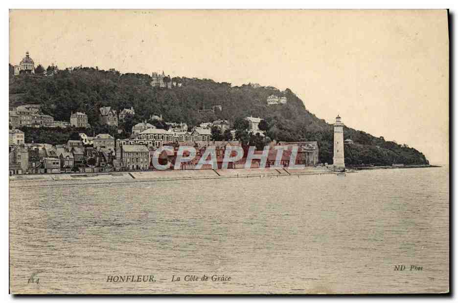 Honfleur — La Côte de Grâce — ND Phot