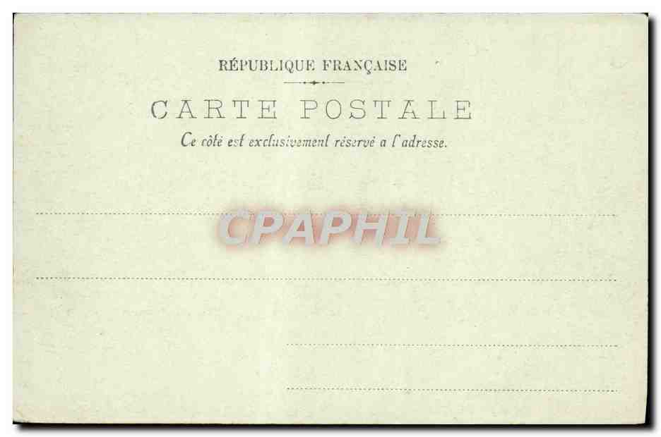 CPA Honfleur Sortie des Bateaux de Peche — Rückseite