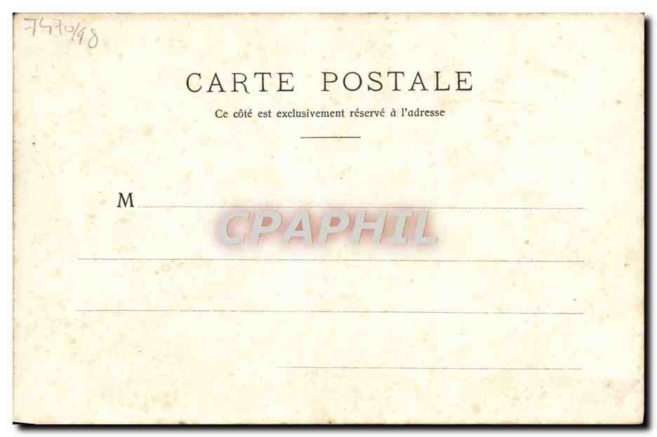 CPA Honfleur Coiffes d'hier Folklore Costume  — Rückseite