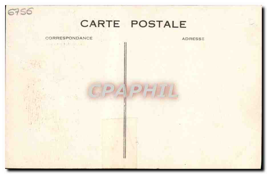 CPA Honfleur Eglise Sainte Catherine — Verso