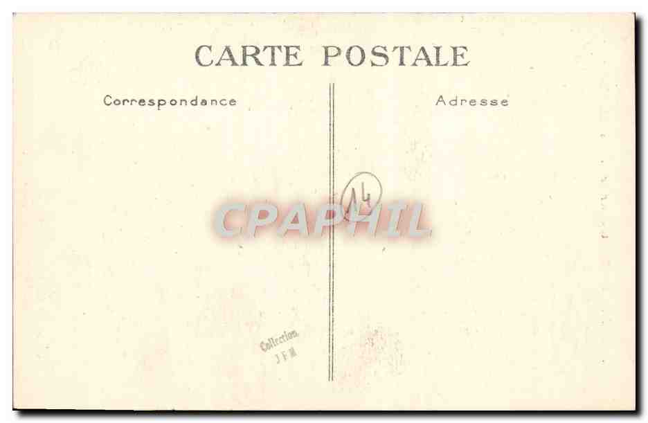 CPA Honfleur Clocher de L'Eglise Ste Catherine — Verso