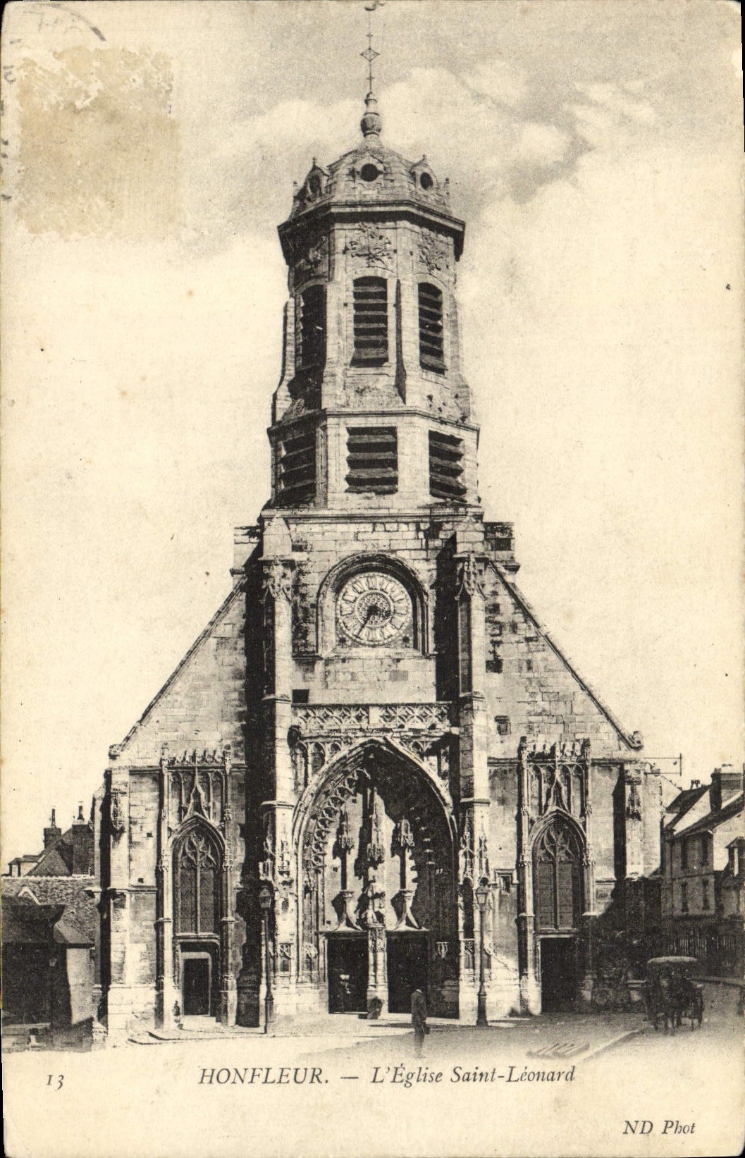 Honfleur — L'Église Saint-Léonard — ND Phot