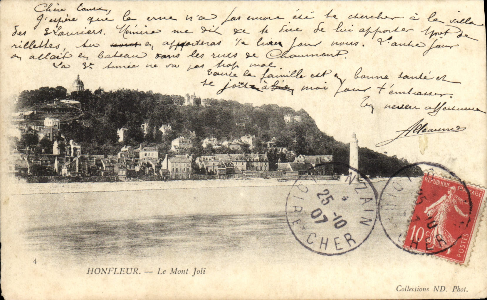 Honfleur — Le Mont Joli — Collections ND. Phot.