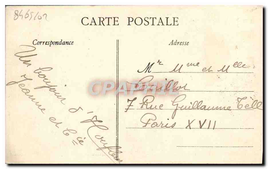 Honfleur — Quai et Église Saint-Étienne — Musée du Vieux Honfleur — Verso