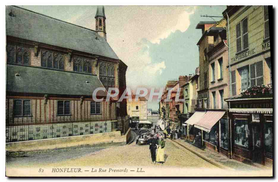 Honfleur — La Rue Premords — LL.