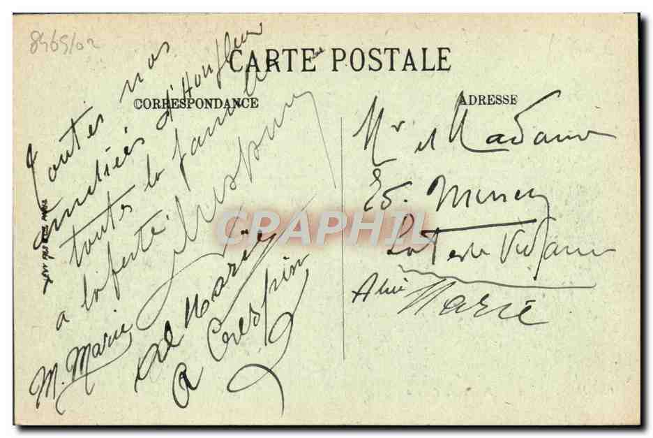 Honfleur — Boulevard Carnot — LL. — n° 63 — Reverso