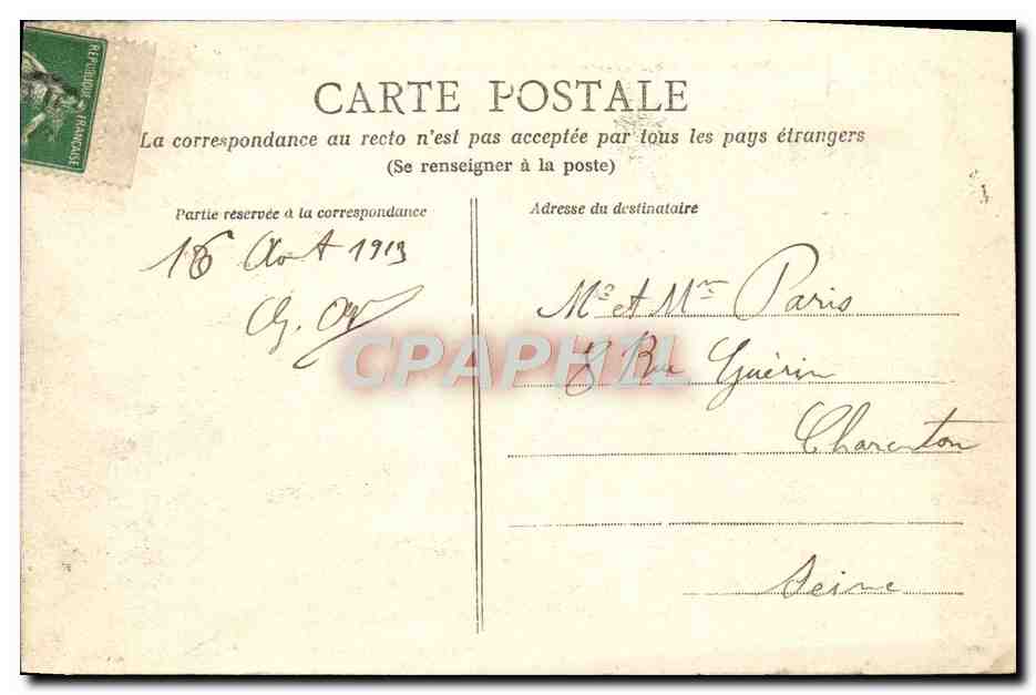 Honfleur — Vue de la côte Saint-Léonard prise du Cheval-Blanc — Collection AD — Reverso