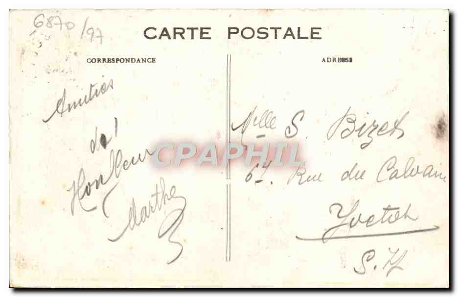 Honfleur — La Chapelle Notre-Dame-de-Grâce — Éditeur E.D. n°32 — Rückseite
