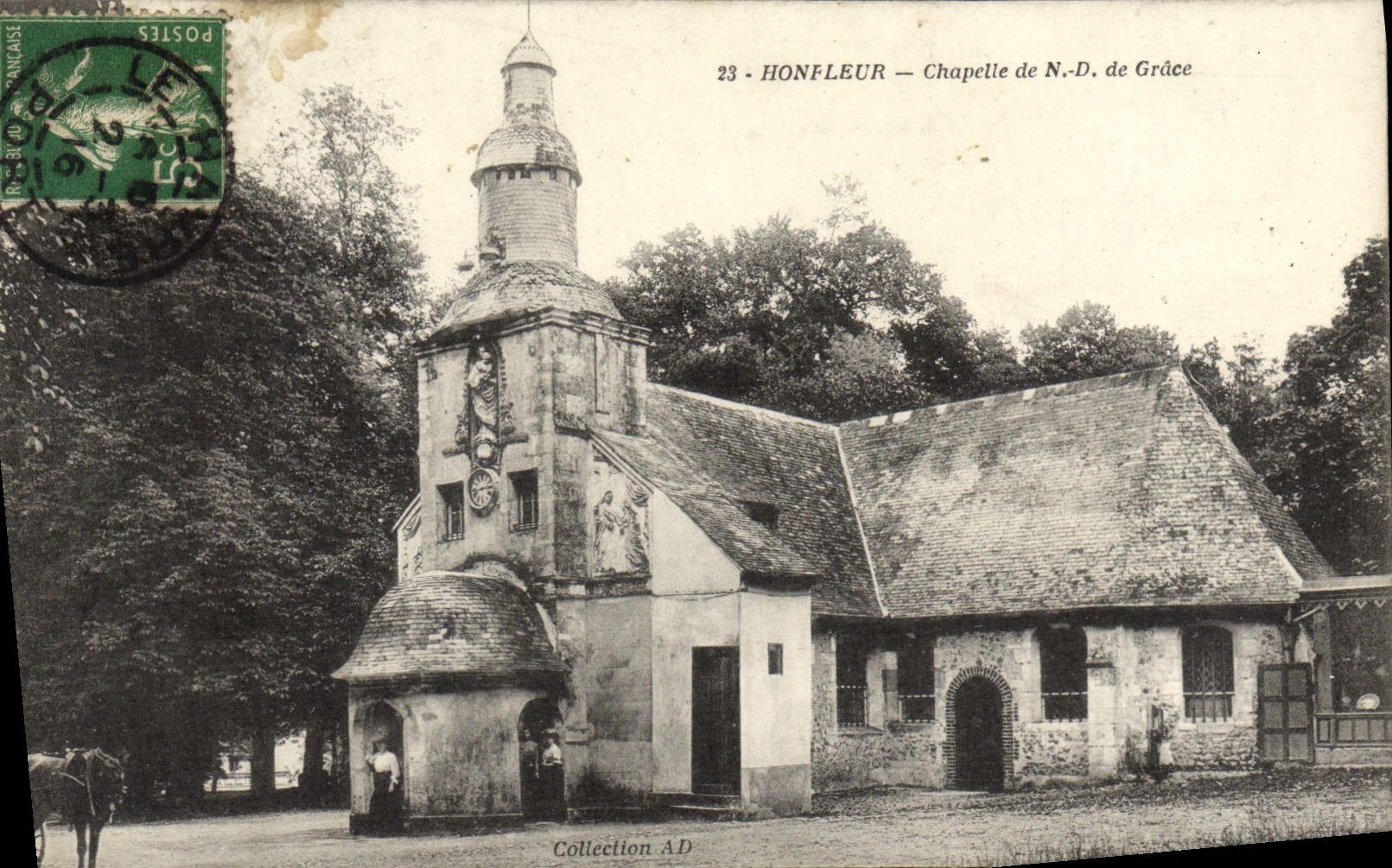 Honfleur — Chapelle de N.-D. de Grâce — Collection AD