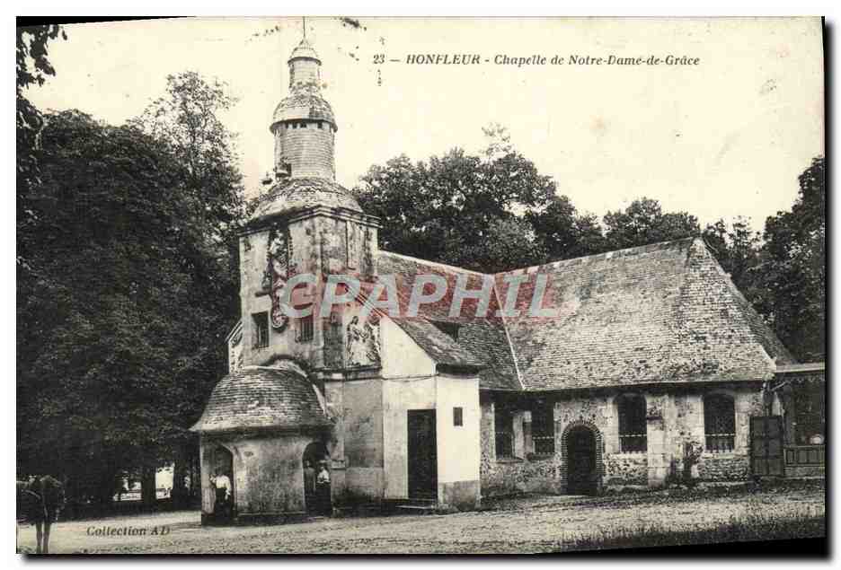 CPA Honfleur Chapelle de Notre Dame de Grace 