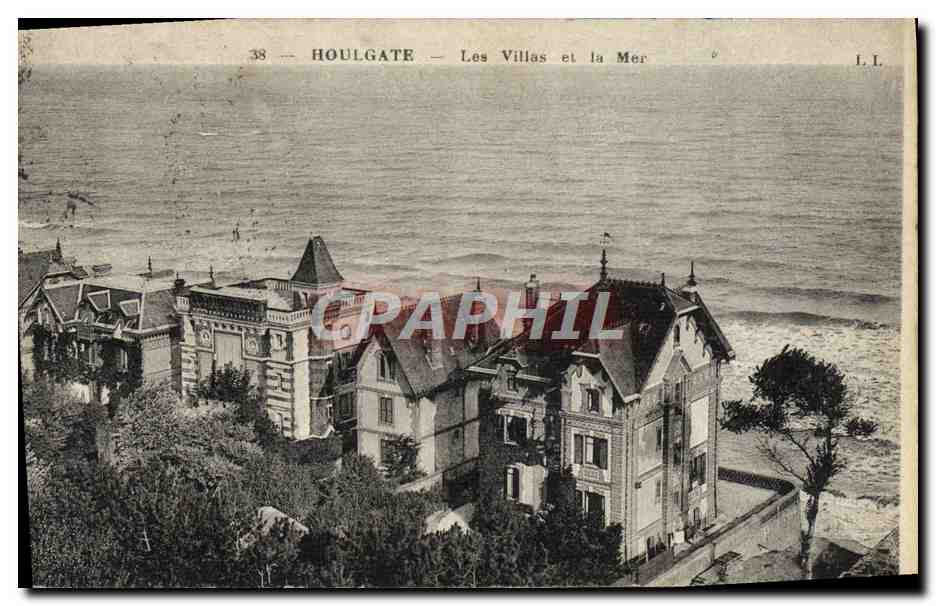 CPA Houlgate Les Villas et la Mer