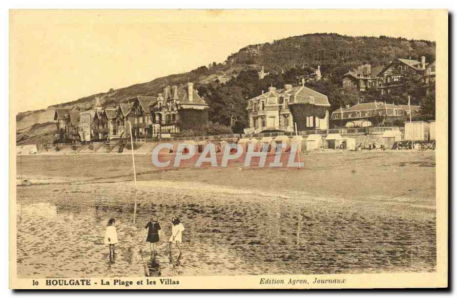 CPA Houlgate La Plage et les Villas 