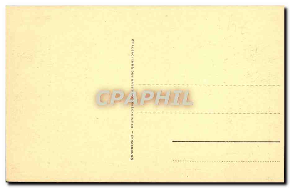 CPA Houlgate La Plage et les Villas  — Verso