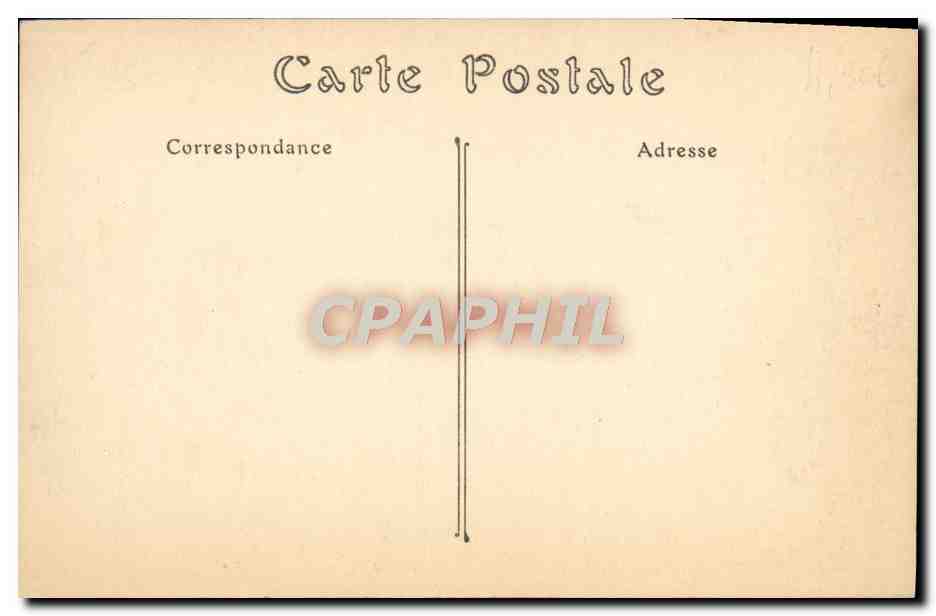 CPA Houlgate La Plage et les Villas  — Rückseite