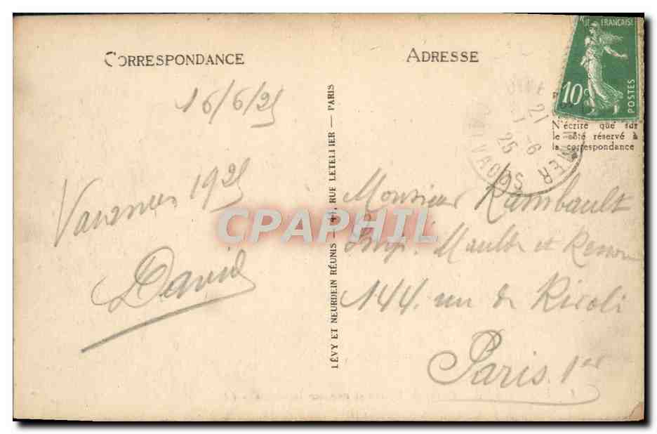 Houlgate - Route de Villers et vue sur Houlgate - LL Selecta — Reverso