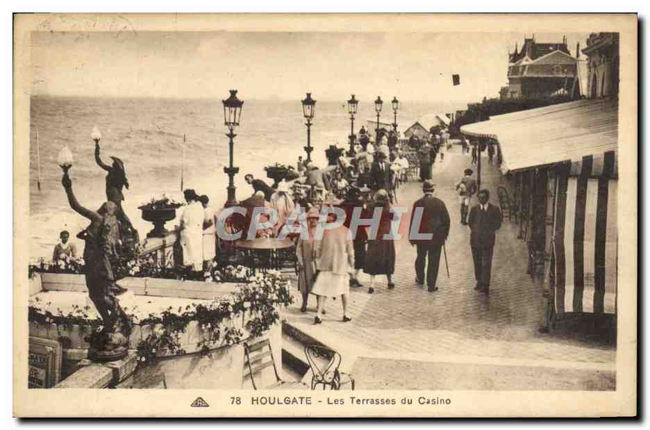 Houlgate - Les Terrasses du Casino — éditeur CPAPHIL, n° 78