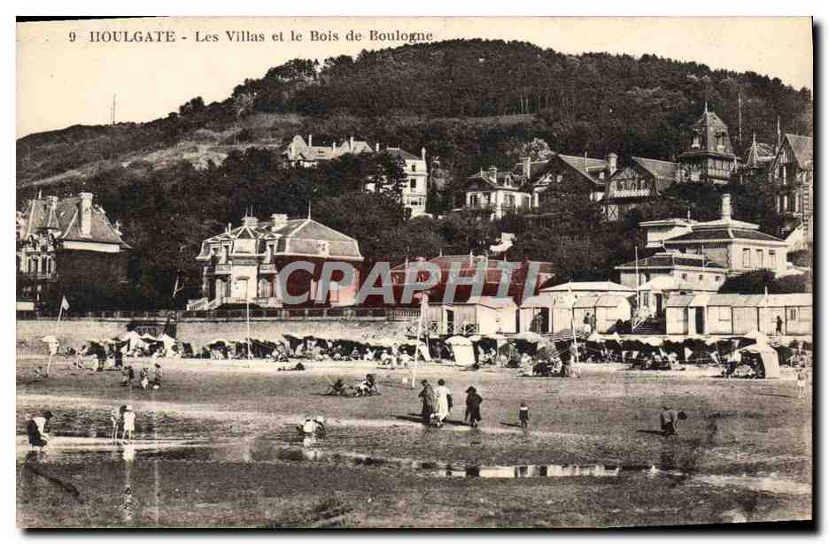 Houlgate - Les Villas et le Bois de Boulogne — éditeur Alsemanne des Arts Photographiques, Strasbourg