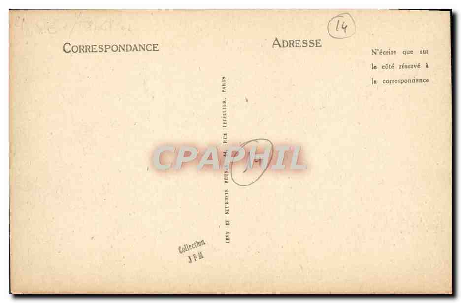 CPA Houlgate Le Drochon — Rückseite