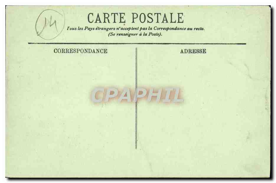 CPA Houlgate Le Grand Hotel  — Verso