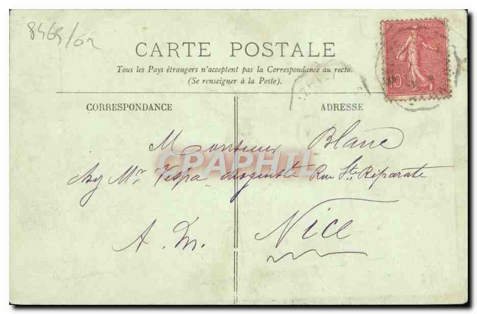 CPA Houlgate Le Grand Hotel  — Verso