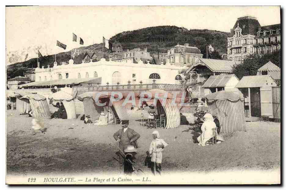 CPA Houlgate La Plage et le Casino