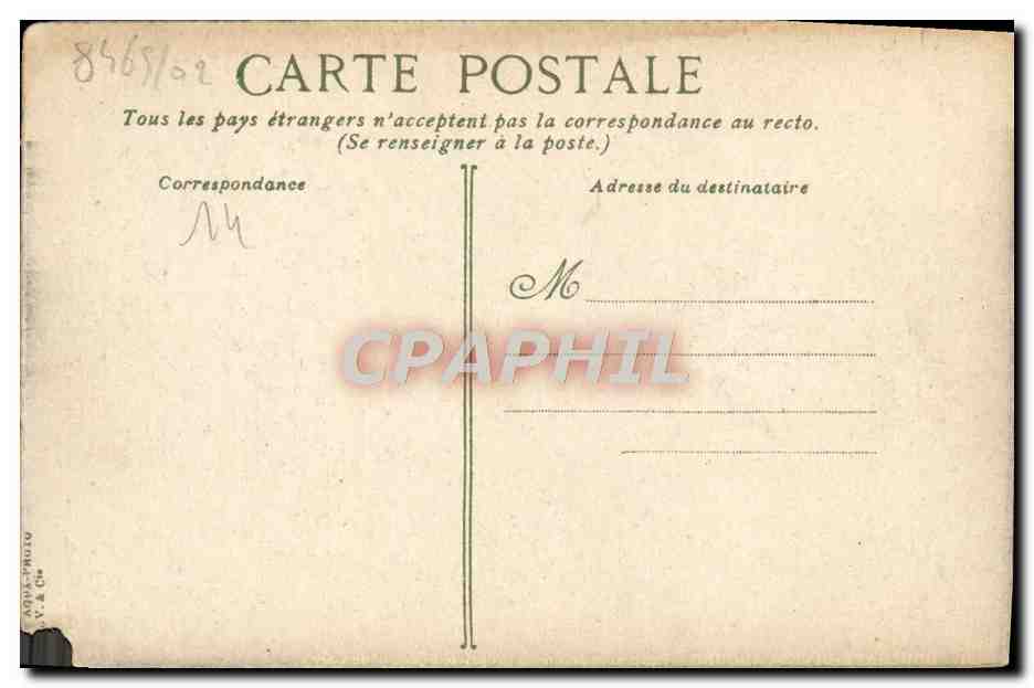 CPA Houlgate Dives Cabourg Panorama pris de la Propriete Foucher de Careil — Verso