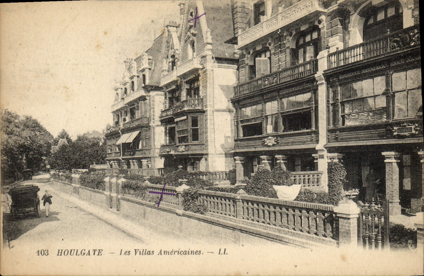 Houlgate — Les Villas Américaines — LL
