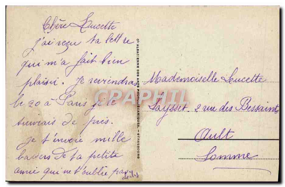 Le Moulin Landry — Houlgate (37) — CPAPHIL — Verso