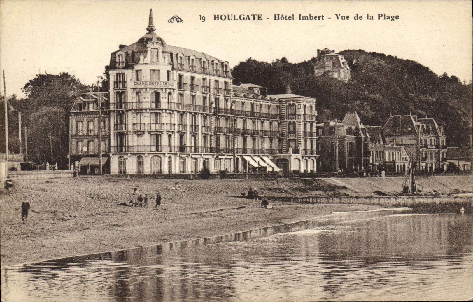 Houlgate - Hôtel Imbert - Vue de la Plage