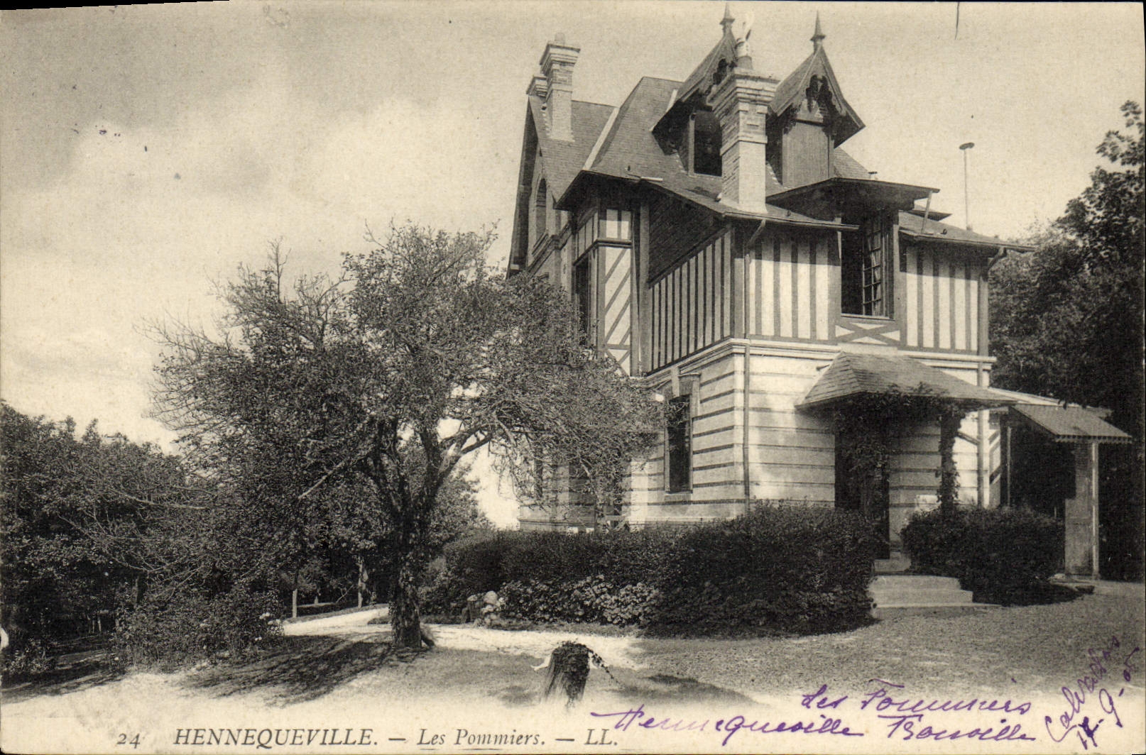Hennequeville — Les Pommiers — LL. — Verlag LL, n°24