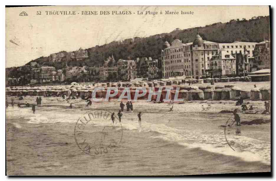 Tréouville - Queen of the Beaches - The Beach at High Tide