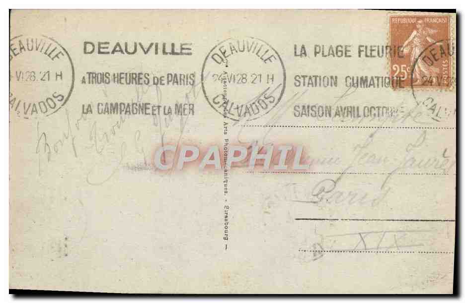 Tréouville - Queen of the Beaches - The Beach at High Tide — Back