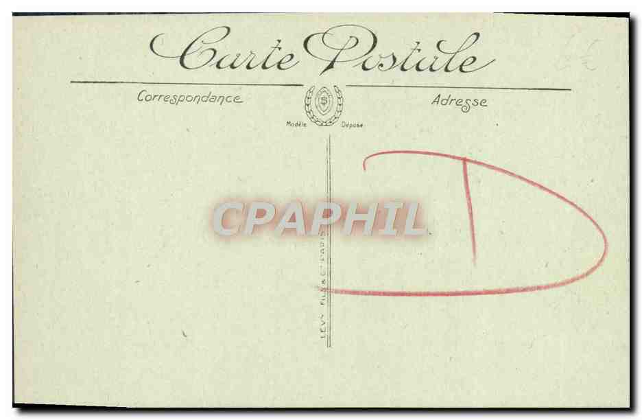 CPA Trouville La Plage et la Rue de Paris  — Verso