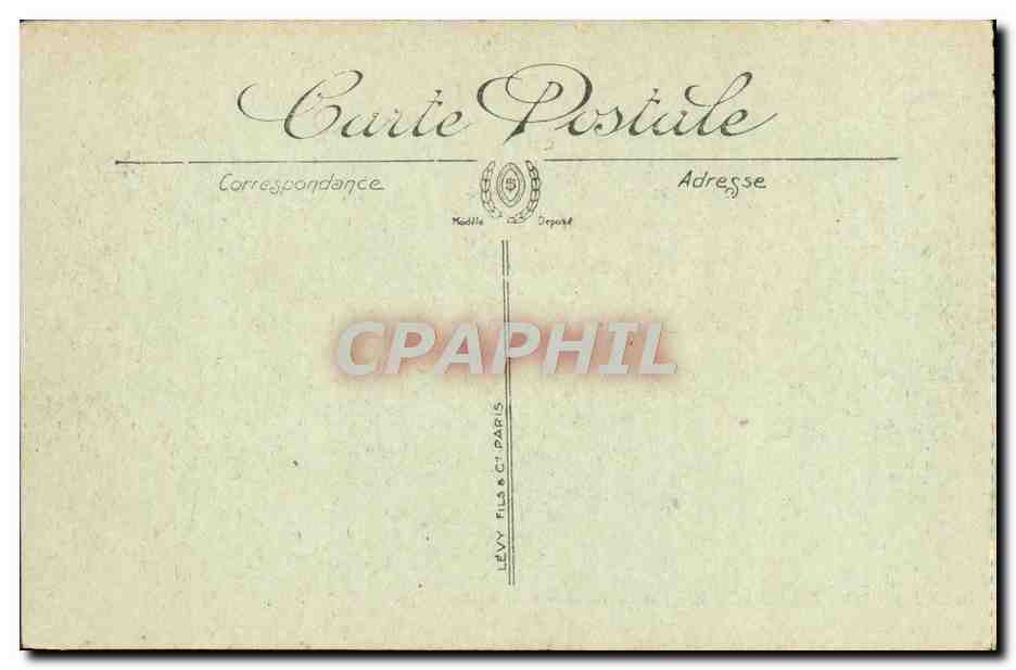CPA Trouville La Plage et la Rue de Paris  — Verso
