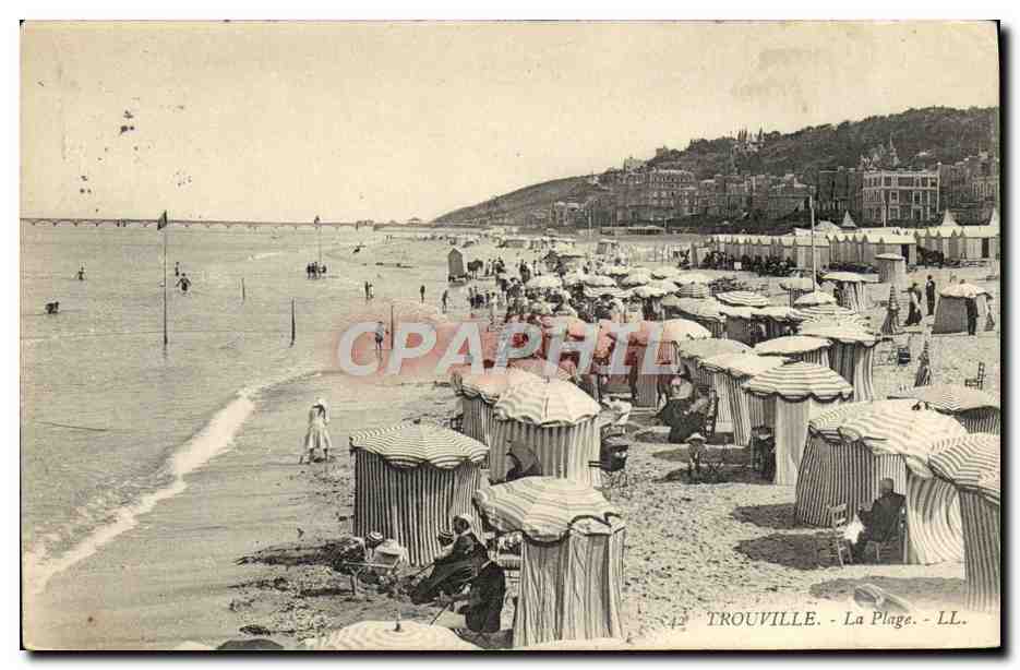 TROUVILLE - La Plage - LL. - édition LL