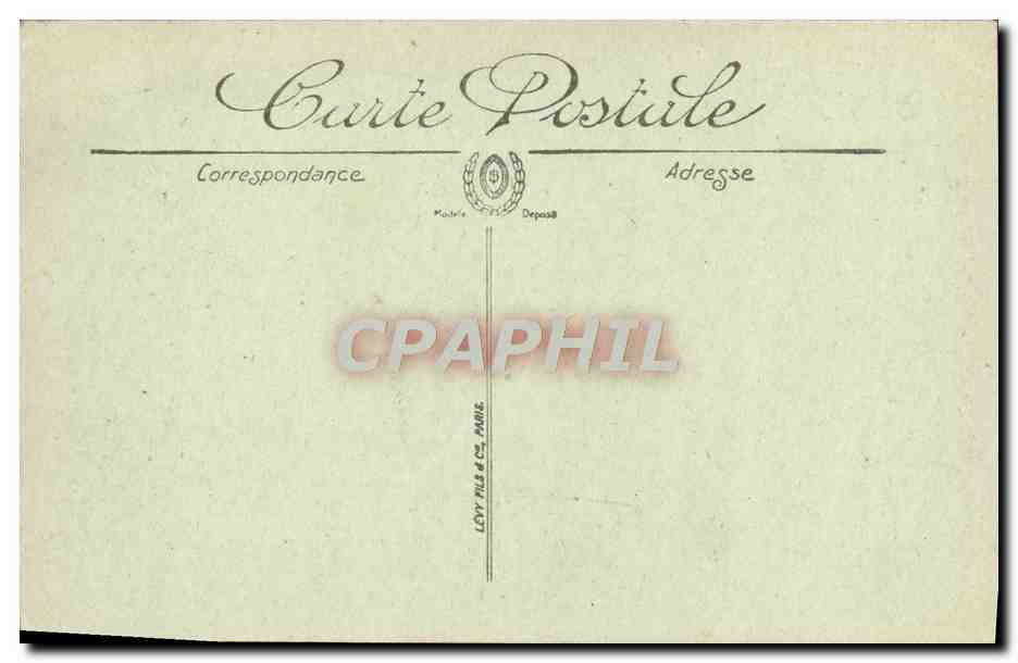 CPA Trouville La Plage  — Rückseite