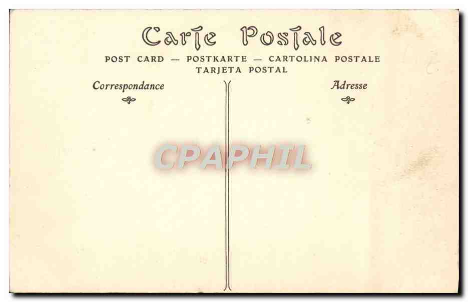 CPA Trouville sur Mer La Promenade de la Plage — Rückseite