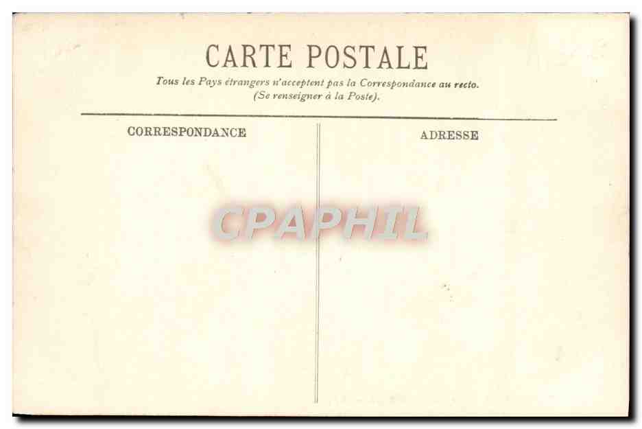 CPA Trouville Le Pont de la Gare  — Verso