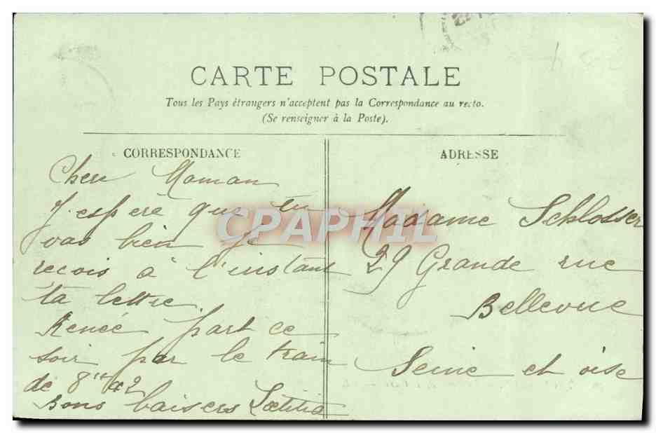 Trouville — Le Pont de la Gare — LL. n°36 — Verso