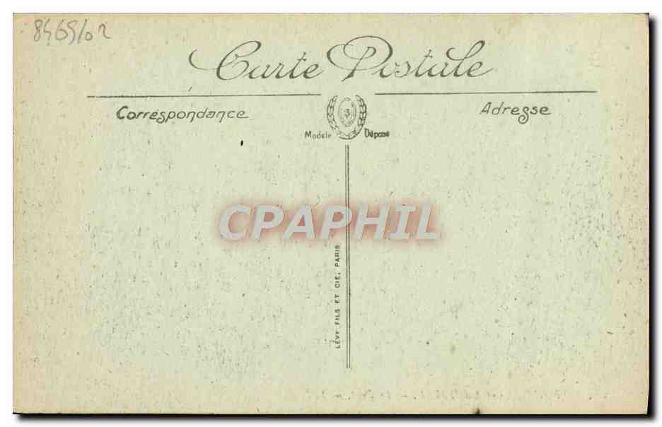 CPA Trouville Deauville Le Pont — Verso